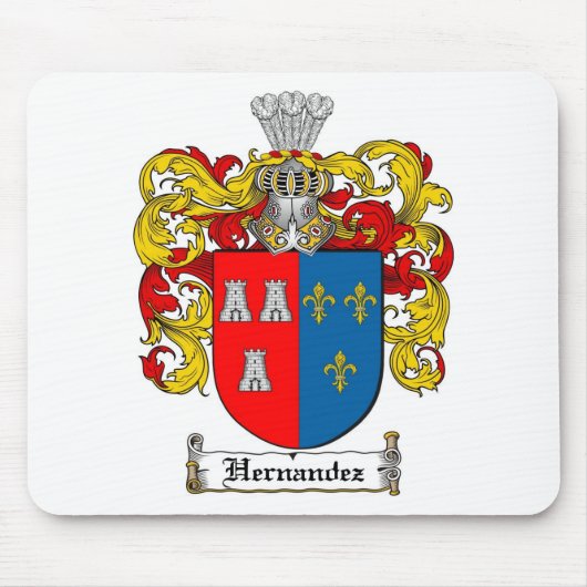HERNANDEZ FAMILIE CREST - HERNANDEZ KAT VAN WAPENS MUISMAT (Voorkant)