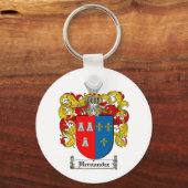 HERNANDEZ FAMILIE CREST - HERNANDEZ KAT VAN WAPENS SLEUTELHANGER (Voorkant)