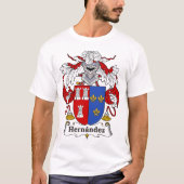 Hernandez Family Coat of Arms T-shirt (Voorkant)