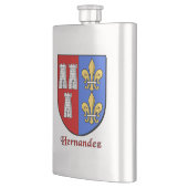 Hernandez Heraldic Shield Heupfles (Links)
