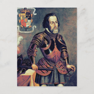 Hernando Cortes Briefkaart