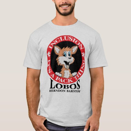 Herndon Barstow Lobos Inclusion T-shirt (Voorkant)