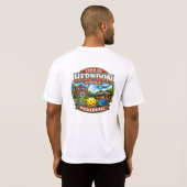 Herndon Virginia Pickleball T-shirt (Achterkant volledig)