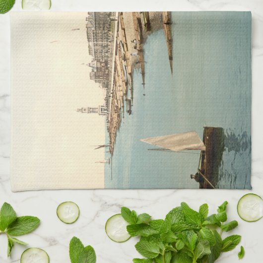 Herne Bay I, Kent, Engeland Theedoek (Gevouwen)