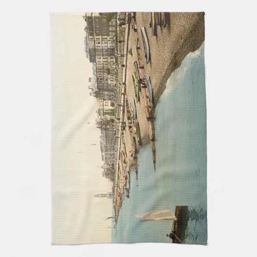 Herne Bay I, Kent, Engeland Theedoek (Verticaal)