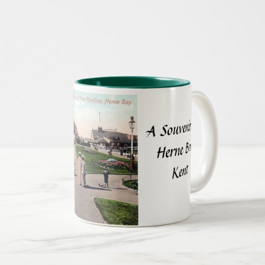 Herne Bay Souvenir Mok (Voorkant rechts)