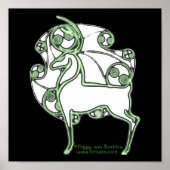 Herne Deer Celtic Art Prints (Voorkant)
