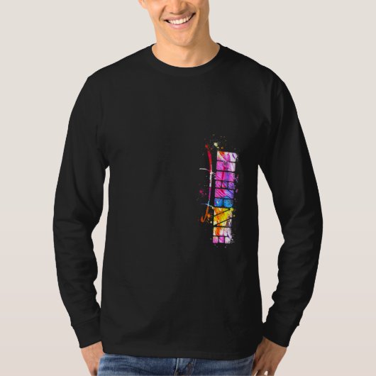 Herne Lettering Waterverf Herne T-shirt (Voorkant)