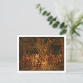 Herne's Oak van 'The Merry Wives of Windsor' van W Briefkaart (Staand voorkant)