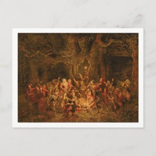 Herne's Oak van 'The Merry Wives of Windsor' van W Briefkaart