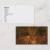 Herne's Oak van 'The Merry Wives of Windsor' van W Visitekaartje (Voorkant / Achterkant)