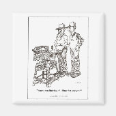 Hernia Cartoon magneet (Voorkant)