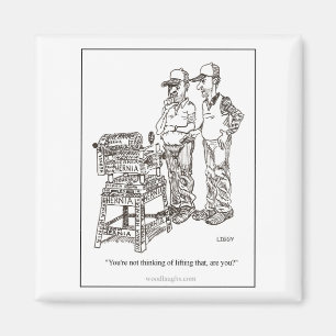 Hernia Cartoon magneet