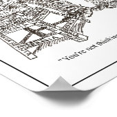 Hernia Cartoon Poster (Hoek)