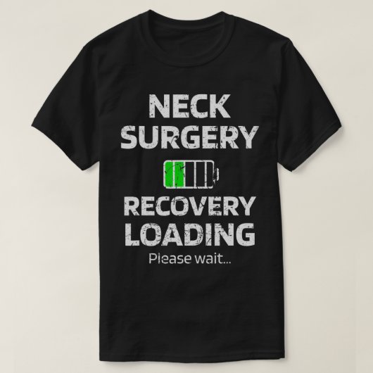 Hernia hernia nekchirurgie t-shirt (Design voorkant)