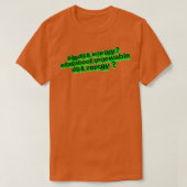 Hernieuwbare DKT-energie T-shirt (Design voorkant)