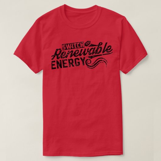 Hernieuwbare energie 1 t-shirt (Design voorkant)