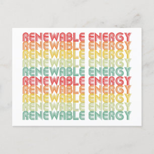 hernieuwbare energie briefkaart