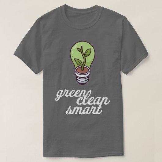 Hernieuwbare energie I-energie, transitie-elektric T-shirt (Design voorkant)