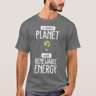 Hernieuwbare energie I-energie, transitie-elektric T-shirt