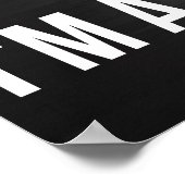 hernieuwbare energie? Ik ben een Big Fan Poster (Hoek)