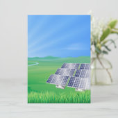 Hernieuwbare energie kaart (Staand voorkant)