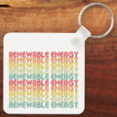 hernieuwbare energie sleutelhanger (Achterkant)