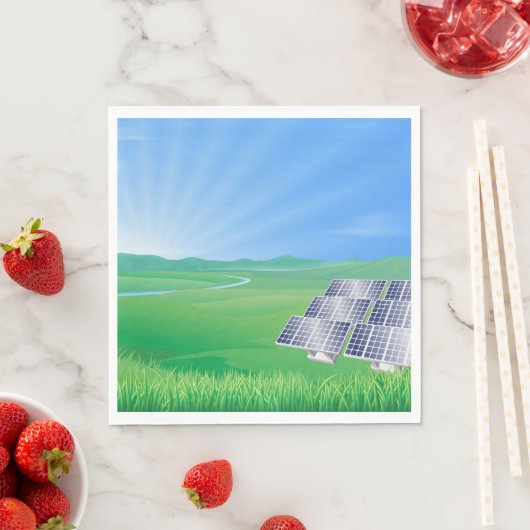 hernieuwbare energie Solar Napkins Servet (Insitu)