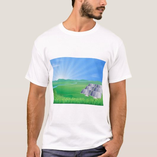 Hernieuwbare energie t-shirt (Voorkant)