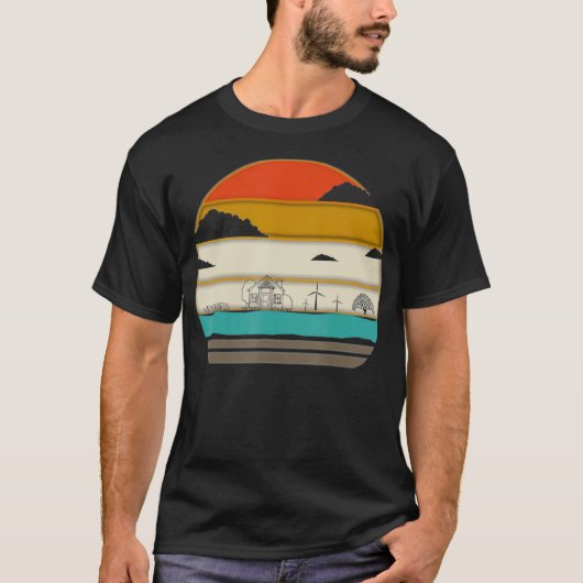 hernieuwbare energie t-shirt (Voorkant)