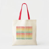 hernieuwbare energie tote bag (Voorkant)