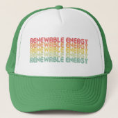 hernieuwbare energie trucker pet (Voorkant)