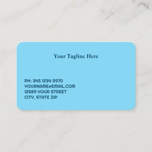 hernieuwbare energie visitekaartje (Achterkant)