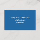 hernieuwbare energie visitekaartje (Achterkant)