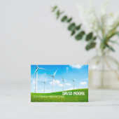 hernieuwbare energie visitekaartje (Staand voorkant)