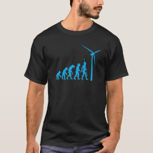 Hernieuwbare energie windenergie evolutie Premium T-shirt
