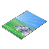 Hernieuwbare energie Zonne-Notitieboek Notitieboek (Linkerzijde)