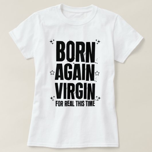 Hernieuwde ongerept voor deze keer t-shirt (Design voorkant)