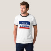 Hernieuwde verkiezing van senator John Blutarsky c T-shirt (Voorkant volledig)
