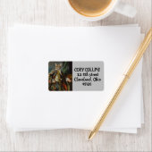 HERNIEUWING CAT-LABELS VOOR VICTORIAANS TERUGKEER- ETIKET (Insitu)