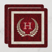 Hernieuwing van de volgeling van de rode vodder en kaart (Voorkant / Achterkant)