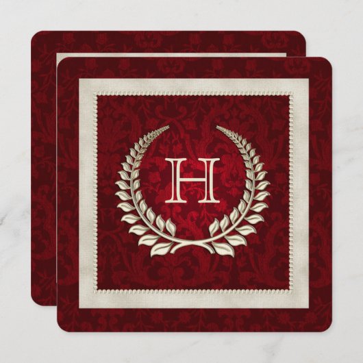 Hernieuwing van de volgeling van de rode vodder en kaart (Voorkant / Achterkant)