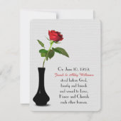 hernieuwing van de volgeling van het rode rozenhuw kaart (Voorkant)