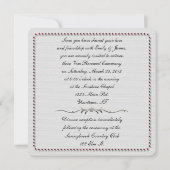 hernieuwing van de volgeling van het rode rozenhuw kaart (Achterkant)