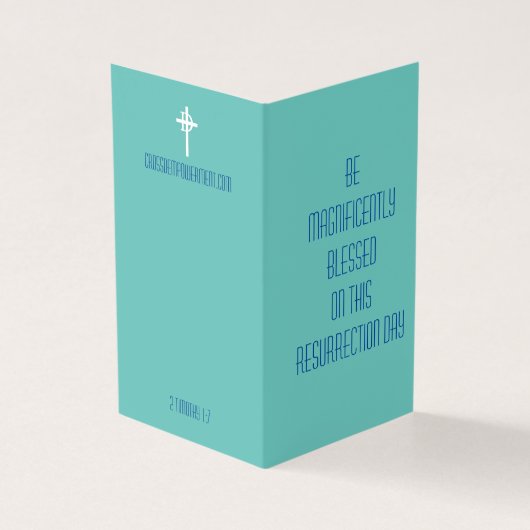 HERNIEUWINGSDAG/EENVOUDIGER ++ Kaart (Buitenkant)