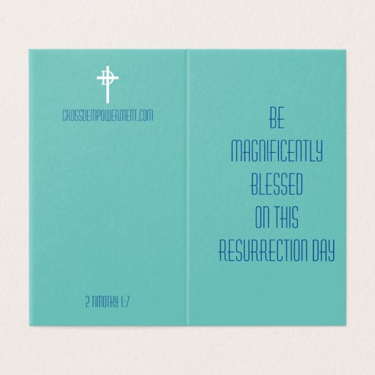 HERNIEUWINGSDAG/EENVOUDIGER ++ Kaart (Buitenkant ongevouwen)