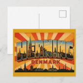 Herning Denemarken Moderne Kunst Briefkaart (Voorkant / Achterkant)