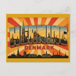 Herning Denemarken Moderne Kunst Briefkaart