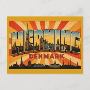 Herning Denemarken Moderne Kunst Briefkaart
