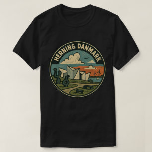 Herning Denemarken Moderne Kunst T-shirt